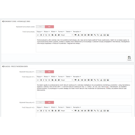Module de modifications liées au RGPD pour PrestaShop
