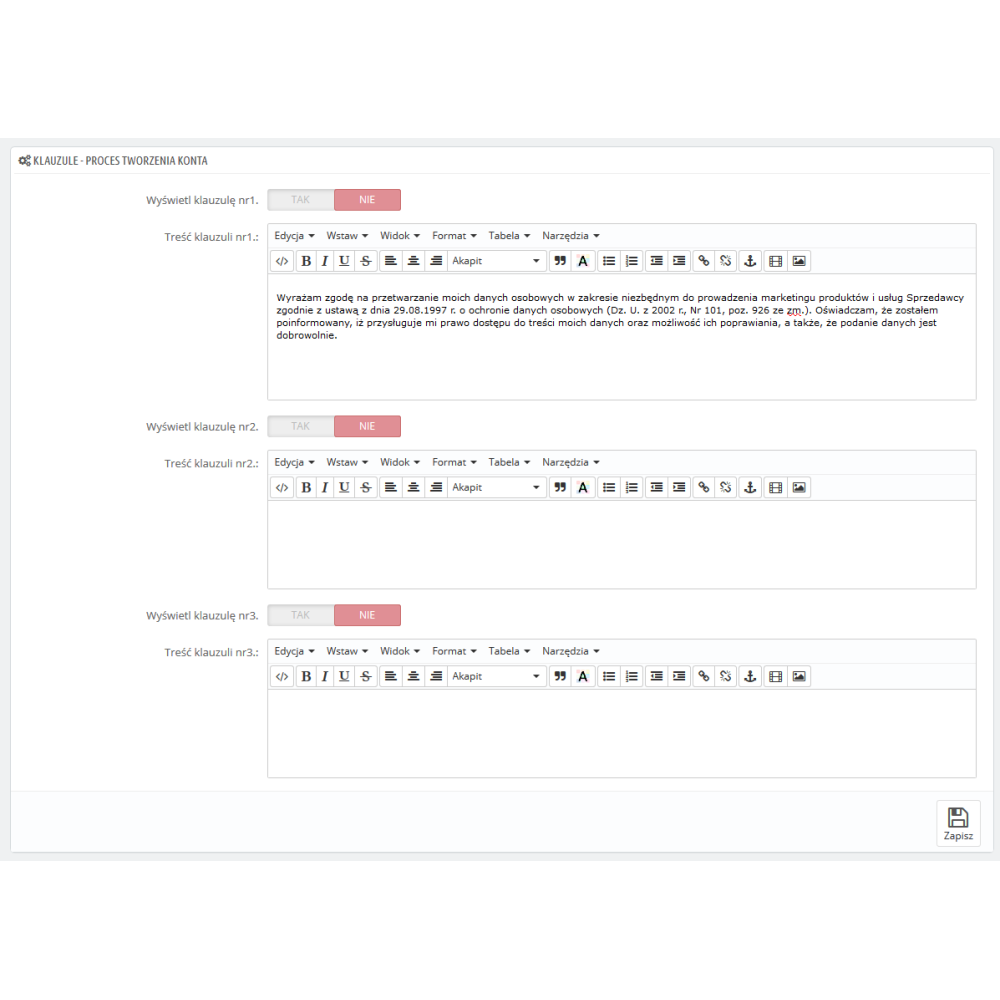Module de modifications liées au RGPD pour PrestaShop