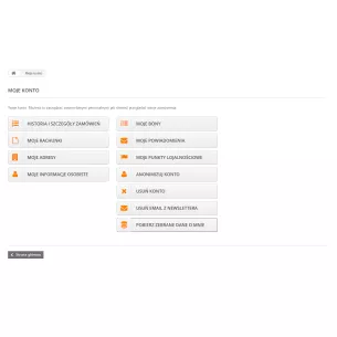 Modulo modifiche relative al GDPR per PrestaShop 2