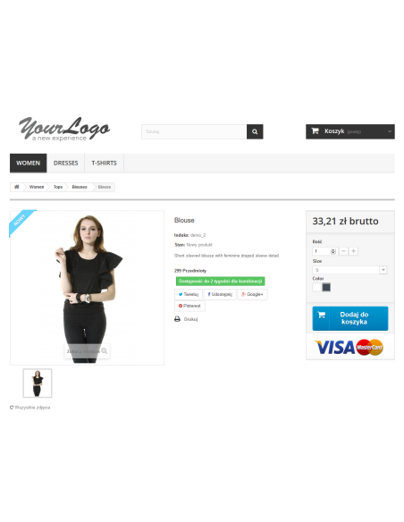 Časová dostupnost kombinací produktů, pokud není na skladě pro PrestaShop 1.6.x.