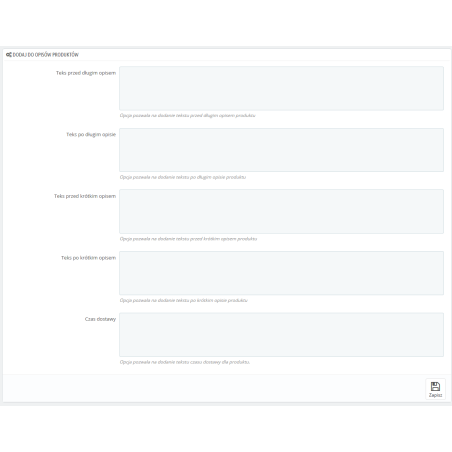 Importieren Sie XML Hurtowania / PrestaShop