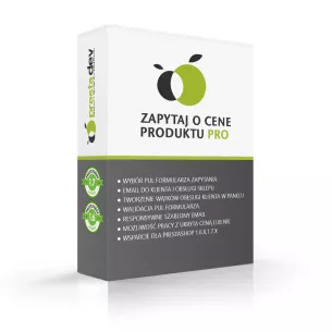 Moduł zapytaj o cenę produktu Pro dla PrestaShop