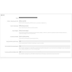 Import XML Hurtowania / PrestaShop 2