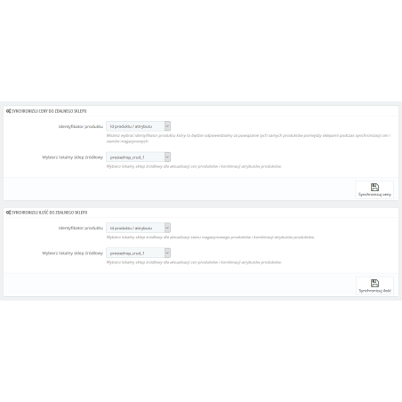 Updating prices and inventory via API