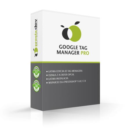Správce značek Google pro PrestaShop 1.6.x & 1.7.x.