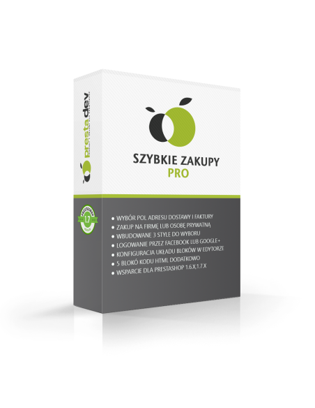 Schnellkauf Pro für PrestaShop 1.7.x