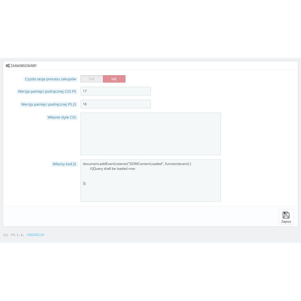 Schnellkauf Pro für PrestaShop 1.7.x
