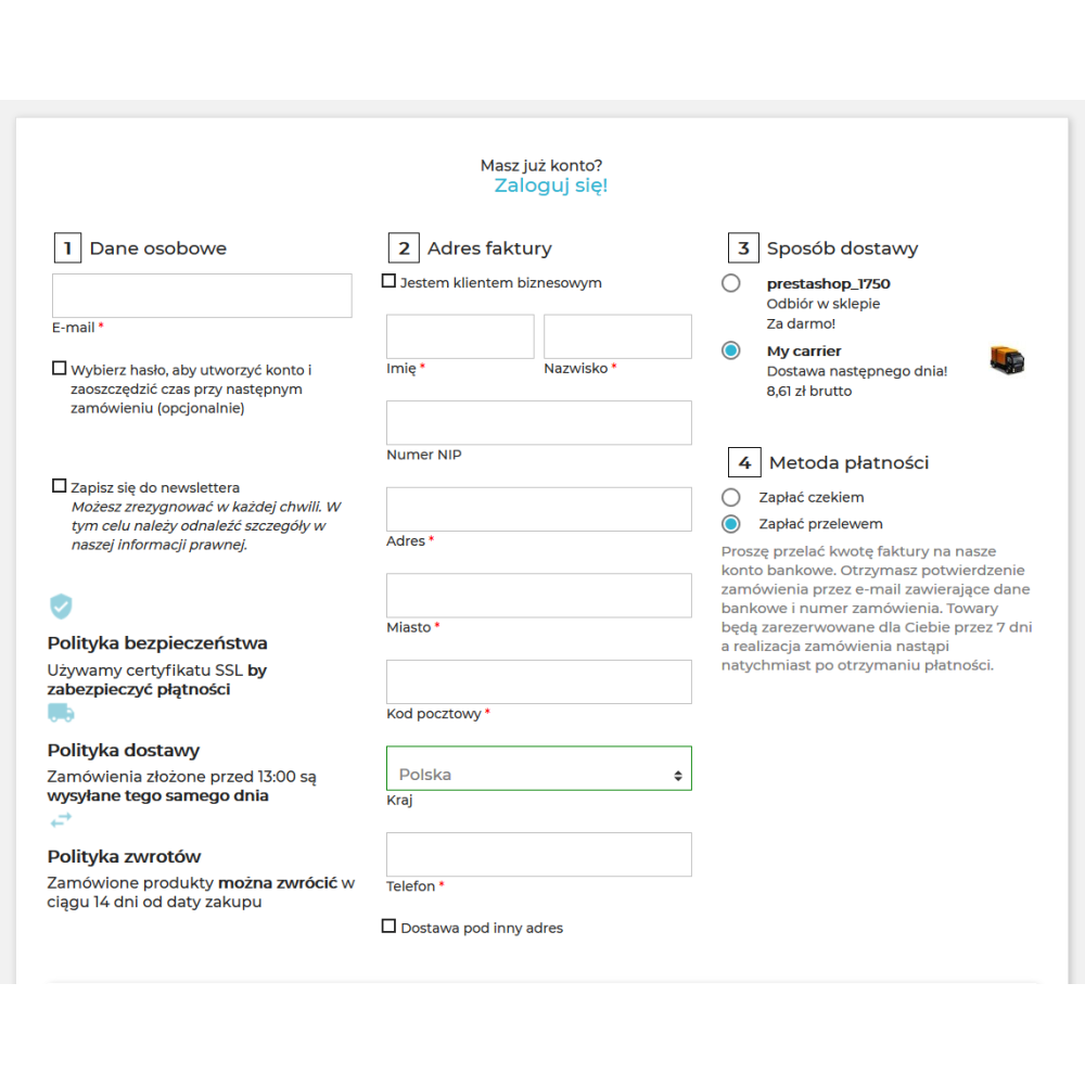 Fast Shopping Pro pro PrestaShop 1.7.x