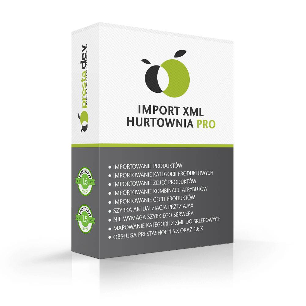 Importieren Sie XML Hurtowania / PrestaShop