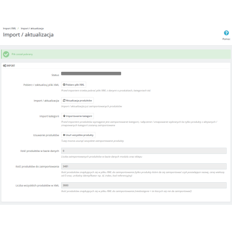 Експорт / імпорт Pro-продуктів для PrestaShop 1.6.x та 1.7.x