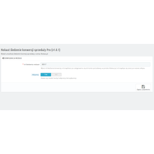 Nokaut śledzenie konwersji sprzedaży Pro dla PrestaShop 1.5.x 1.6.x 1.7.x 2