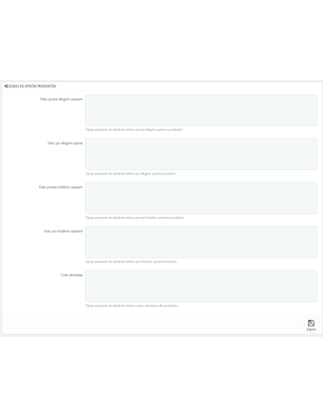 Importieren Sie XML Hurtowania / PrestaShop
