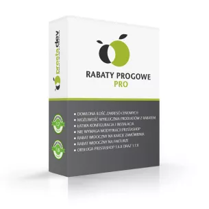 Rabaty progowe od wartości koszyka Pro dla Prestashop 1.6.x oraz 1.7.x