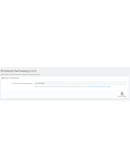 Pinterest Pixel moduł dla Prestashop | Moduły prestashop | PrestaDev.pl
