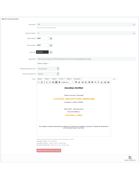 Retargeting vor dem Verlassen der Website für PrestaShop 1.6.x und 1.7.x.