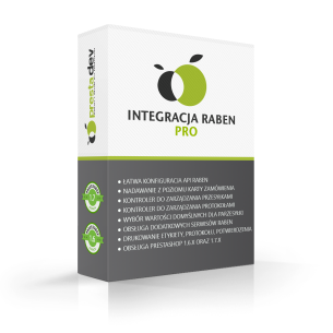 Integration mit Raben für PrestaShop 1.6.x, 1.7.x.