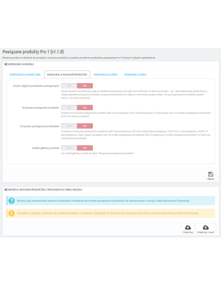 Modulbezogene Pro-Produkte für Prestashop 1.5.x und 1.6.x