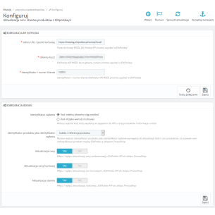 Integrace s Fakturownia.pl, aktualizace akcií a cen pro Prestashop 1.6.xa 1.7.x. 2