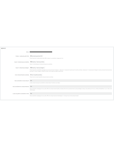 Імпорт XML hurtownia babyandtravel.pl / PrestaShop 1.6.x & 1.7.x
