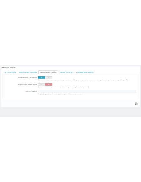 XML import hurtownia babyandtravel.pl / PrestaShop 1.6.x & 1.7.x
