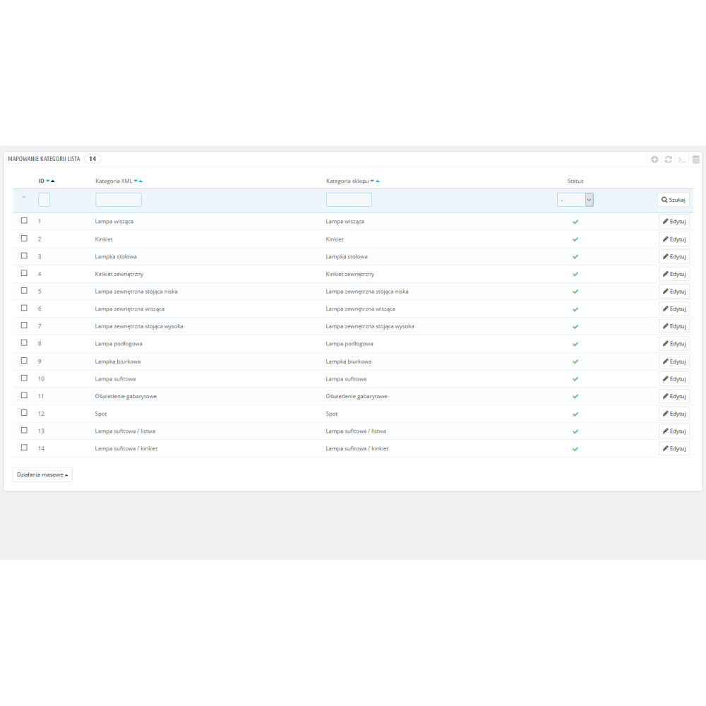 Import XML Hurtowania/PrestaShop