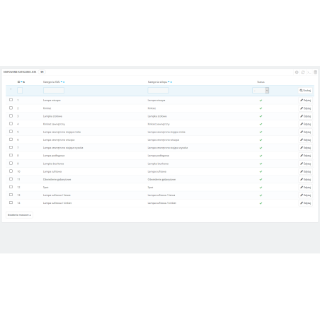 Import XML Hurtowania/PrestaShop