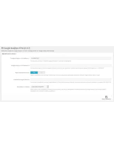 Google Analytycs 4.0 module for PrestaShop 1.6x and 1.7.x 2