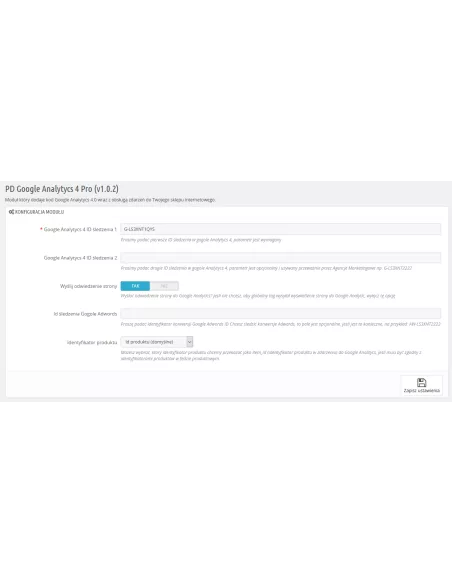 Google Analytics 4 Pro moduł dla PrestaShop | Moduły prestashop | PrestaDev.pl