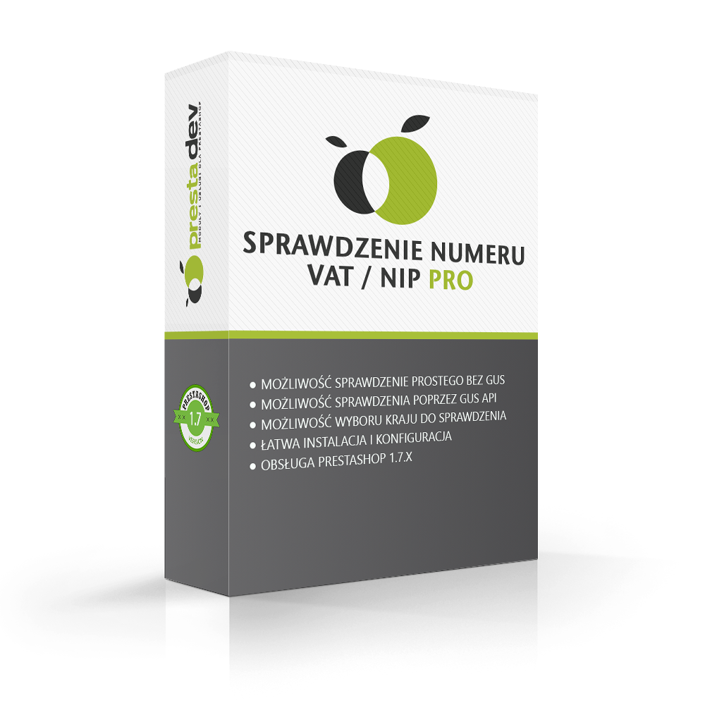 Checking the correctness of the NIP / VAT number for PrestaShop