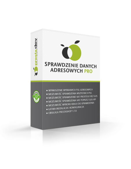 Überprüfung der Richtigkeit der NIP / Umsatzsteuer-Identifikationsnummer für PrestaShop