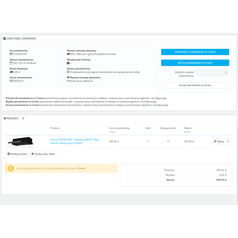 Integrazione con Buy for Ceneo per PrestaShop 1.6.x e 1.7.x