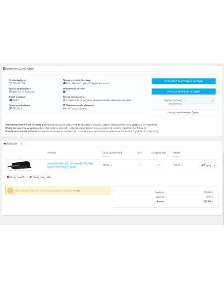 Integration mit Buy for Ceneo für PrestaShop 1.6.x und 1.7.x