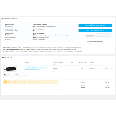 Integration mit Buy for Ceneo für PrestaShop 1.6.x und 1.7.x