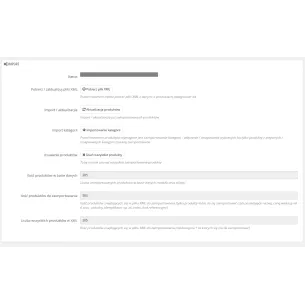 Import XML Hurtowania / PrestaShop 2