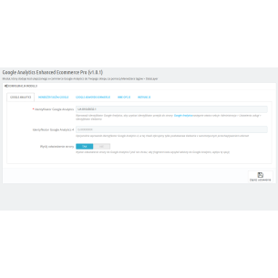Google Analytics Enhanced E-Commerce Pro für PrestaShop 1.7.x 2
