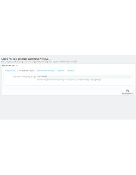Google Analytics Enhanced E-Commerce Pro für PrestaShop 1.7.x