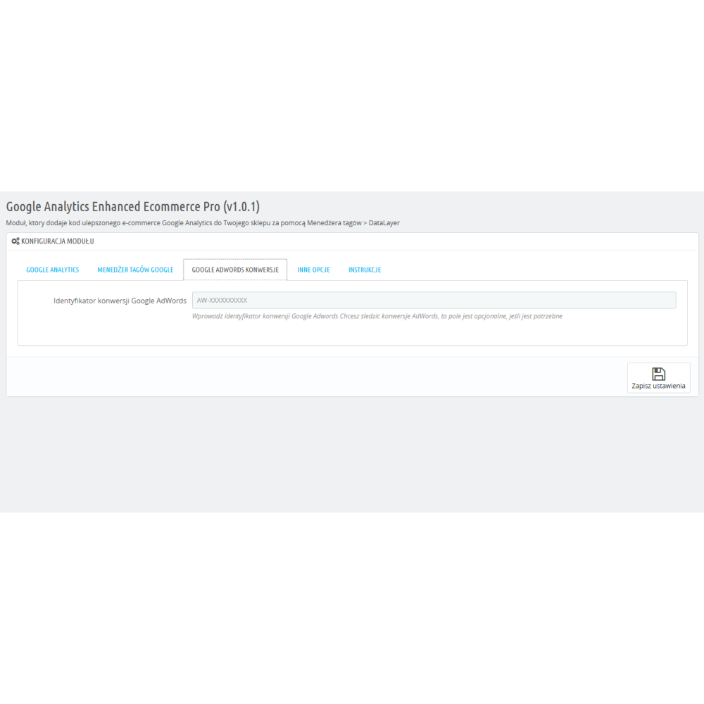 E-commerce avanzato di Google Analytics per PrestaShop 1.7.x