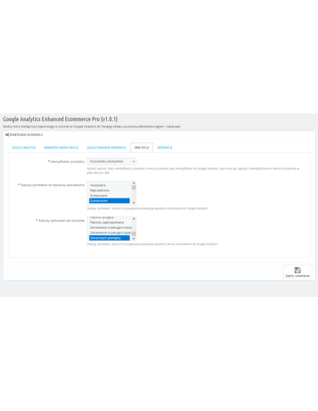 Google Analytics Enhanced E-Commerce Pro für PrestaShop 1.7.x