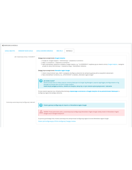 Google Analytics Enhanced E-Commerce Pro für PrestaShop 1.7.x