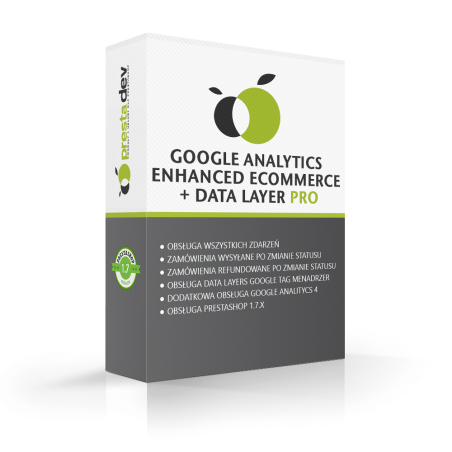 Google Analytics Enhanced Ecommerce Pro для PrestaShop 1.7.x