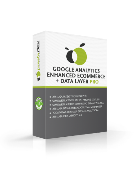 Google Analytics Enhanced E-Commerce Pro für PrestaShop 1.7.x