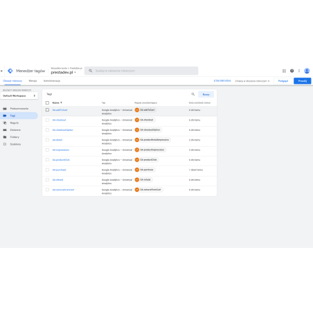 Google Analytics Enhanced Ecommerce Pro для PrestaShop 1.7.x