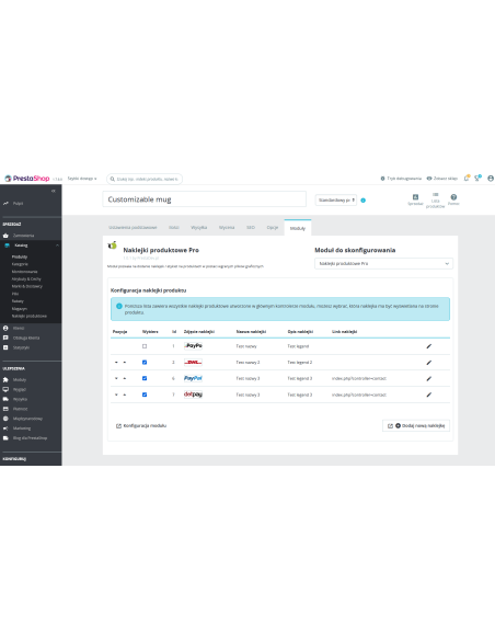 Професійні наклейки для модулів PrestaShop 1.6.x і .7.x