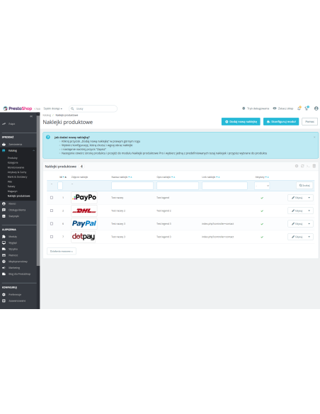 Pro product stickers for PrestaShop 1.6.x & .7.x module