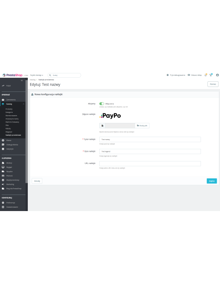 Професійні наклейки для модулів PrestaShop 1.6.x і .7.x