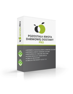 Zbývající částka za modul pro bezplatné doručení pro PrestaShop