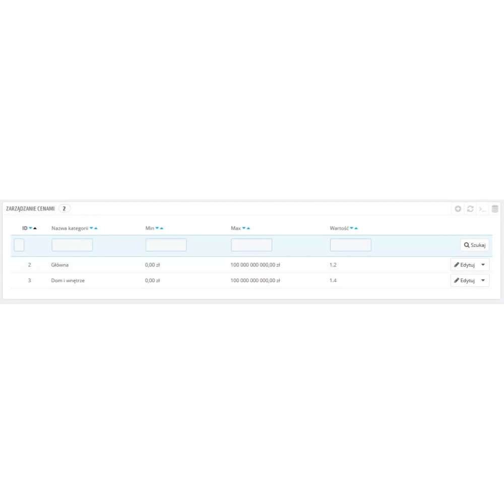 Import XML velkoobchod atreve.pl / PrestaShop