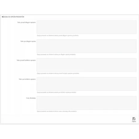 XML import hurtownia naturamed.com.pl / PrestaShop