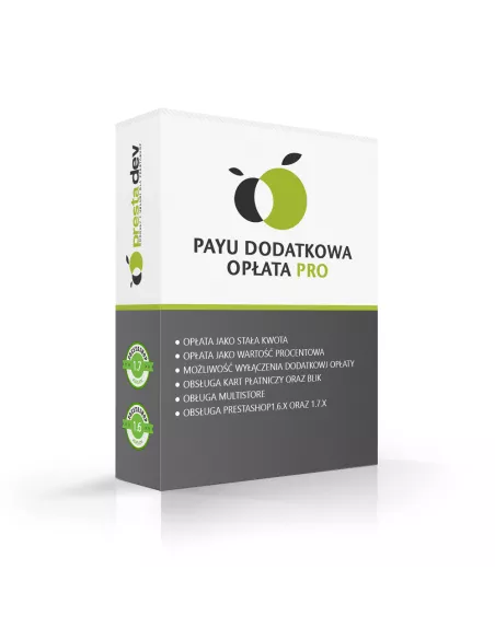 Module de frais supplémentaires Payu pour PrestaShop 1.6.x et 1.7.x