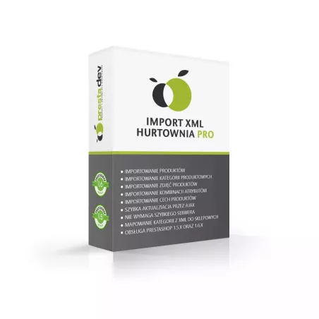 Import XML velkoobchod sport-hurtowo.pl / PrestaShop